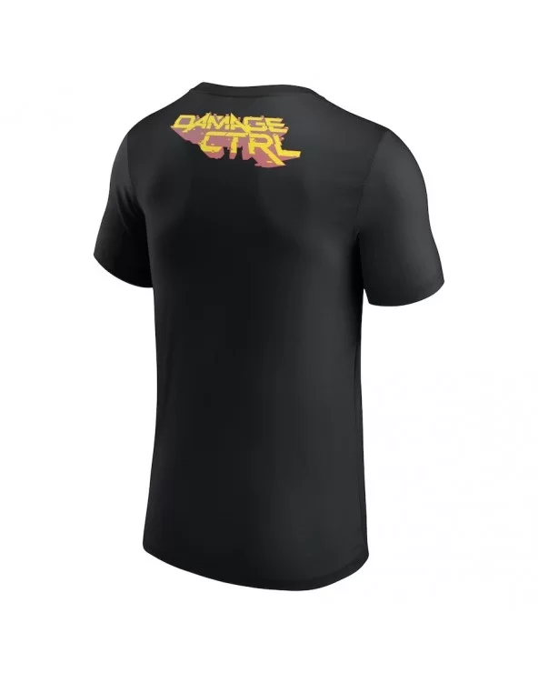 Men's Black Damage CTRL Kanji T-Shirt $9.84 T-Shirts