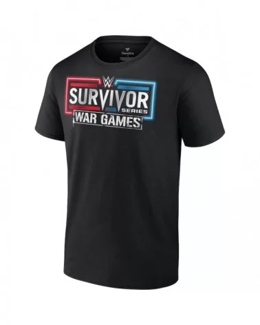 Men's Fanatics Branded Black Survivor Series 2022 Logo T-Shirt $7.44 T-Shirts