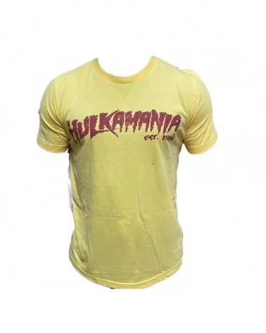 Vintage Yellow Hulkamania Tee $8.00 Apparel