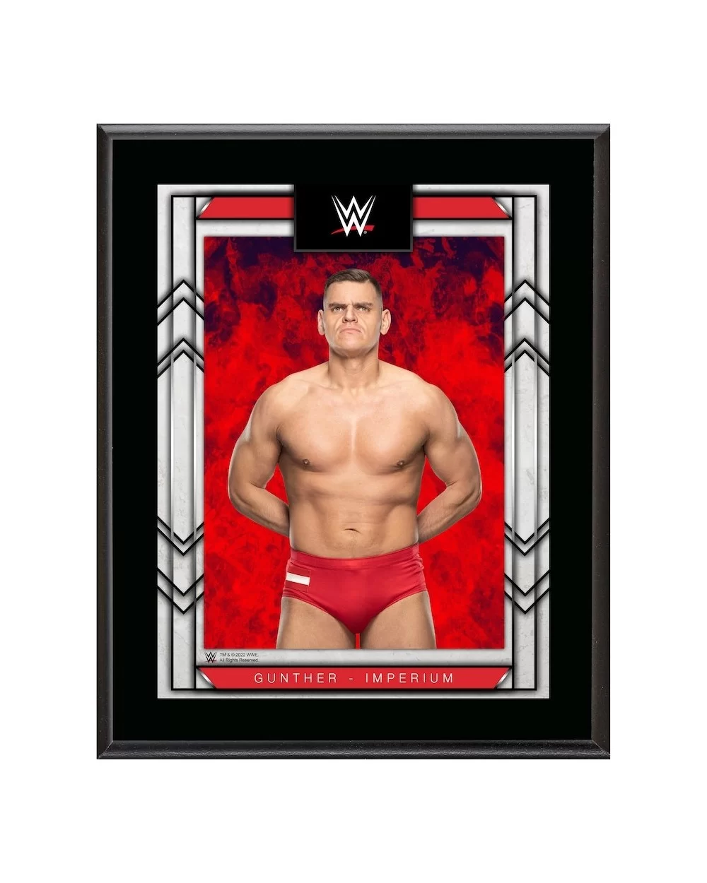 Gunther WWE Framed 10.5" x 13" Sublimated Plaque $8.64 Home & Office