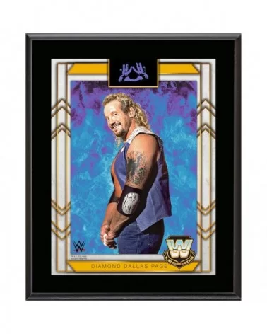 Diamond Dallas Page WWE Framed 10.5" x 13" Sublimated Plaque $8.88 Collectibles