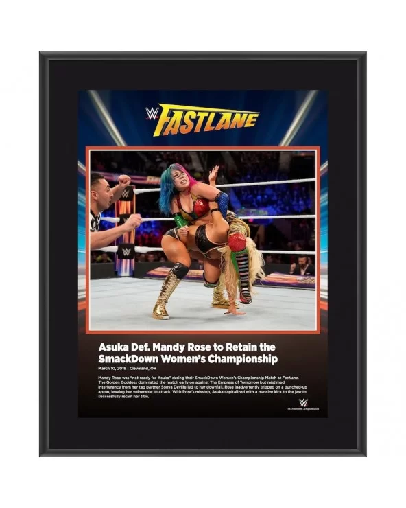 Asuka Framed 10.5" x 13" 2019 Fastlane Sublimated Plaque $10.32 Home & Office