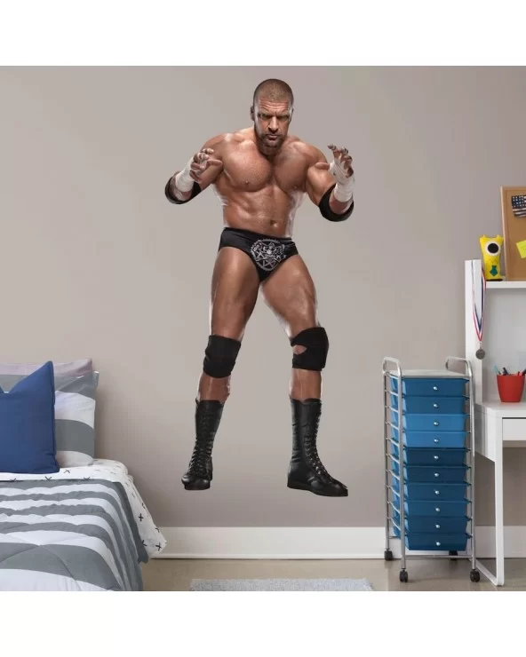 Fathead Triple H Three-Piece Removable Wall Decal Set $28.52 Home & Office