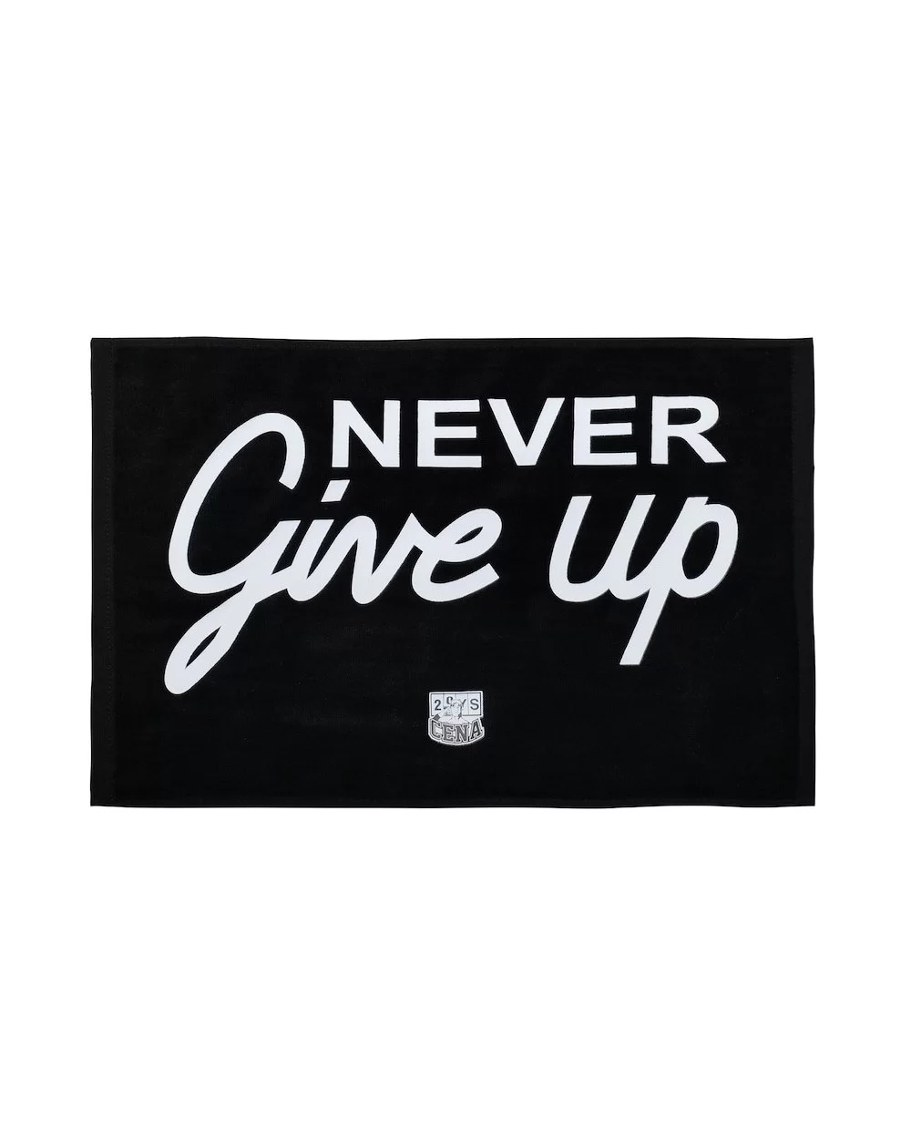 Black John Cena 11" x 18" 20 Years Never Give Up Rally Towel $2.43 Home & Office