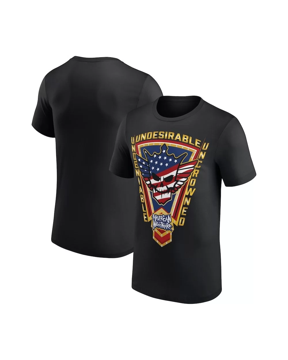 Men's Black Cody Rhodes Undeniable T-Shirt $9.36 T-Shirts