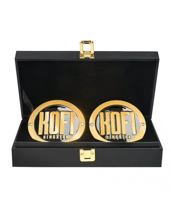 Kofi Kingston Championship Replica Side Plate Box Set $20.16 Title Belts