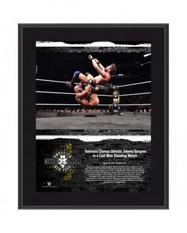 Tommaso Ciampa WWE Framed 10.5" x 13" 2018 NXT TakeOver: Brooklyn Collage $7.44 Collectibles