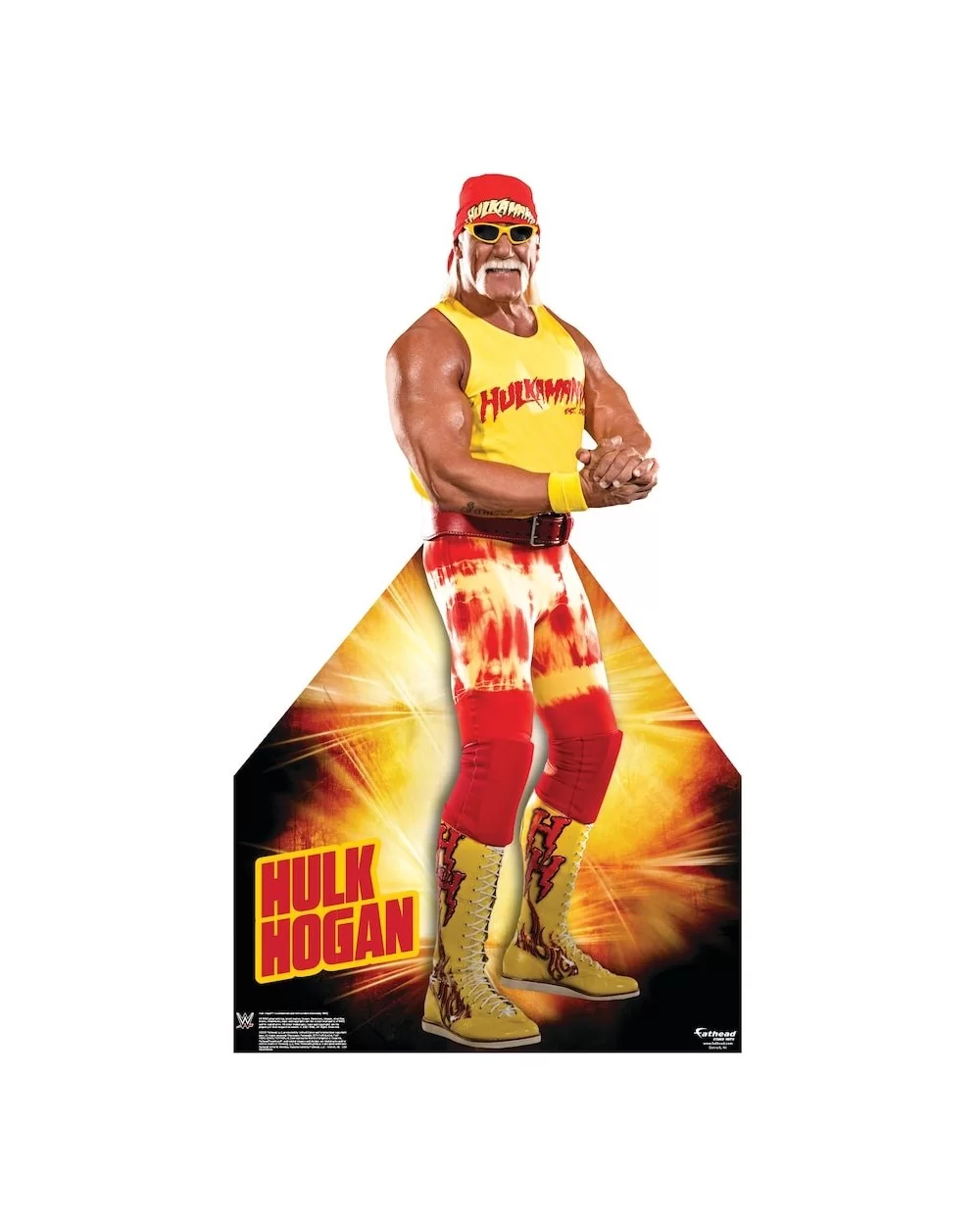 Fathead Hulk Hogan Life-Size Foam Core Stand Out $40.32 Home & Office