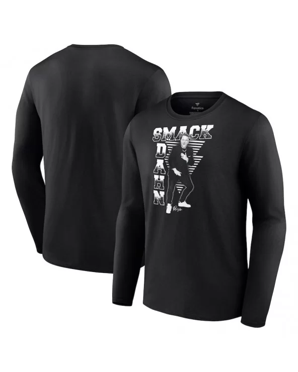 Men's Fanatics Branded Black Pat McAfee SmackDahn Long Sleeve T-Shirt $8.40 Apparel