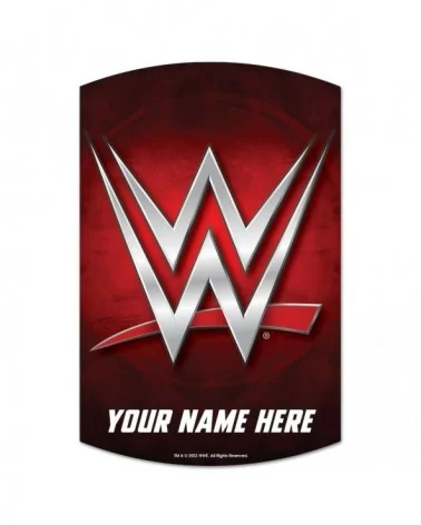 WinCraft WWE 11" x 17" Personalized Wood Sign $12.88 Home & Office