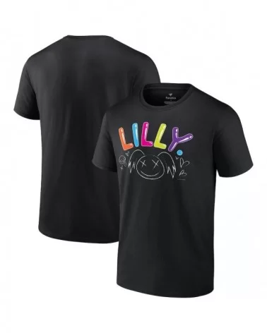 Men's Fanatics Branded Black Alexa Bliss Lilly T-Shirt $9.36 T-Shirts