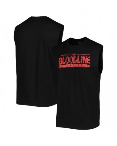 Men's Black The Bloodline Muscle Tank Top $7.89 Apparel