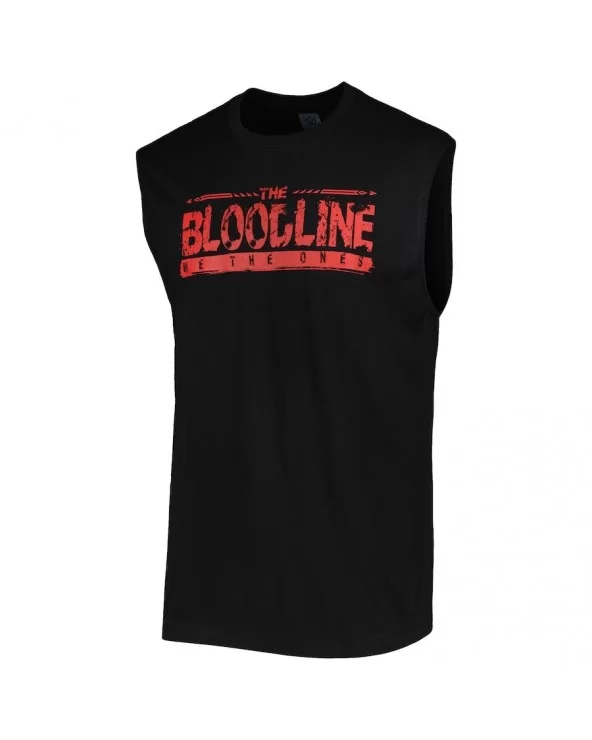 Men's Black The Bloodline Muscle Tank Top $7.89 Apparel