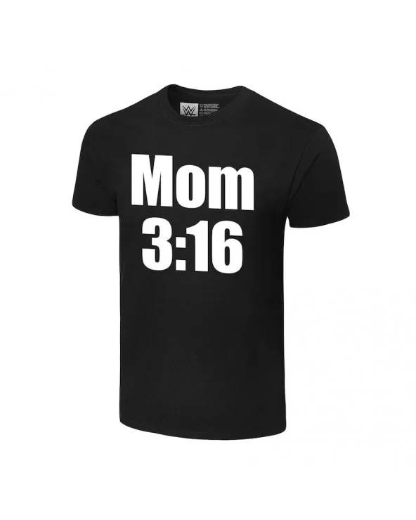 Men's Black "Stone Cold" Steve Austin Mom 3:16 T-Shirt $7.92 T-Shirts
