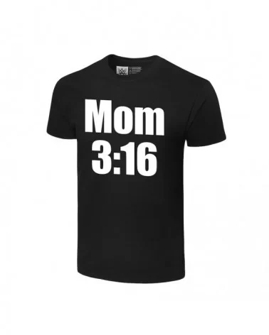 Men's Black "Stone Cold" Steve Austin Mom 3:16 T-Shirt $7.92 T-Shirts