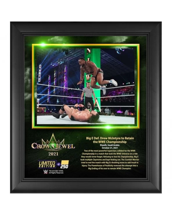 Big E Framed 15" x 17" 2021 Crown Jewel Collage - Limited Edition of 250 $19.04 Collectibles