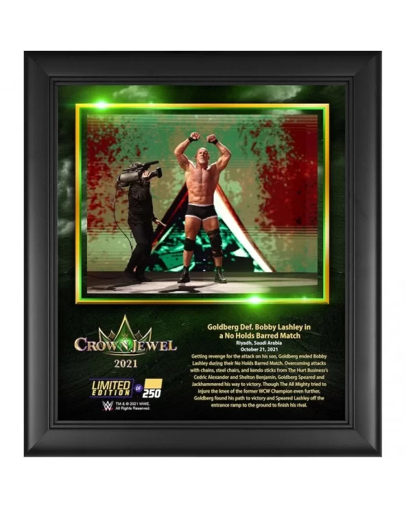 Goldberg Framed 15" x 17" 2021 Crown Jewel Collage - Limited Edition of 250 $17.92 Collectibles