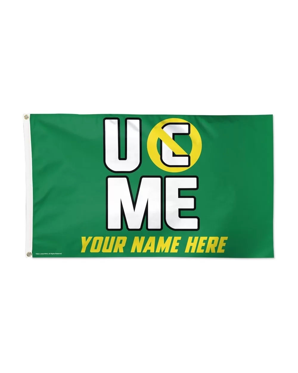WinCraft John Cena 3' x 5' One-Sided Deluxe Personalized Flag $14.00 Home & Office