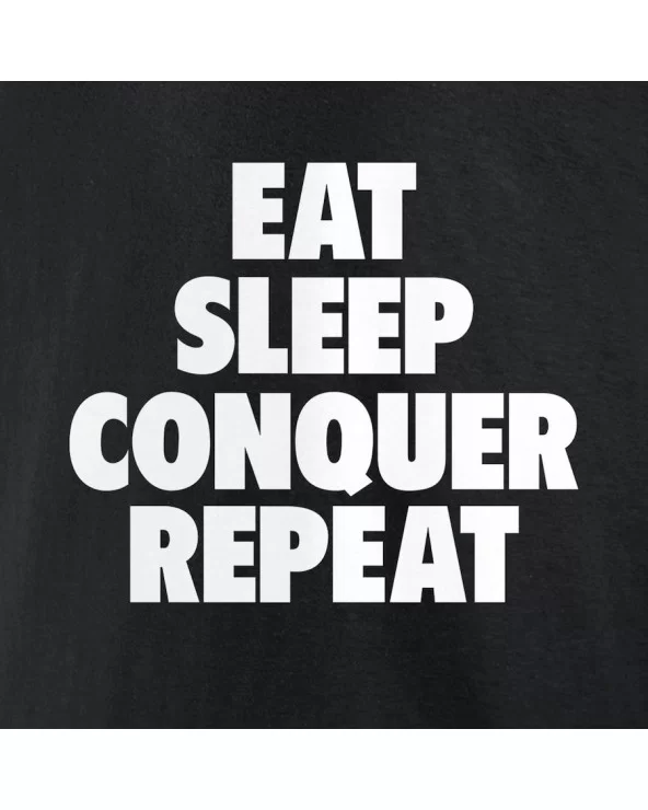 Men's Fanatics Branded Black Brock Lesnar Eat Sleep Conquer Repeat T-Shirt $9.84 T-Shirts