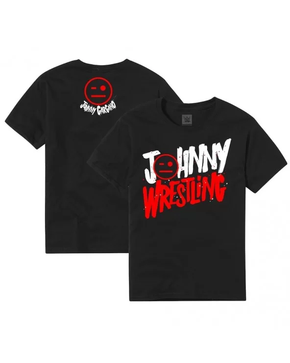 Youth Black Johnny Gargano Johnny Wrestling T-Shirt $6.40 T-Shirts
