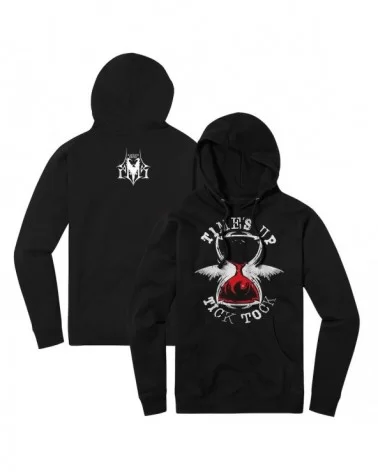 Men's Black Karrion Kross Time's Up Tick Tock Pullover Hoodie $8.68 Apparel