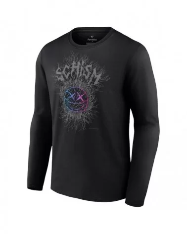 Men's Fanatics Branded Black Schism Logo Long Sleeve T-Shirt $13.44 T-Shirts