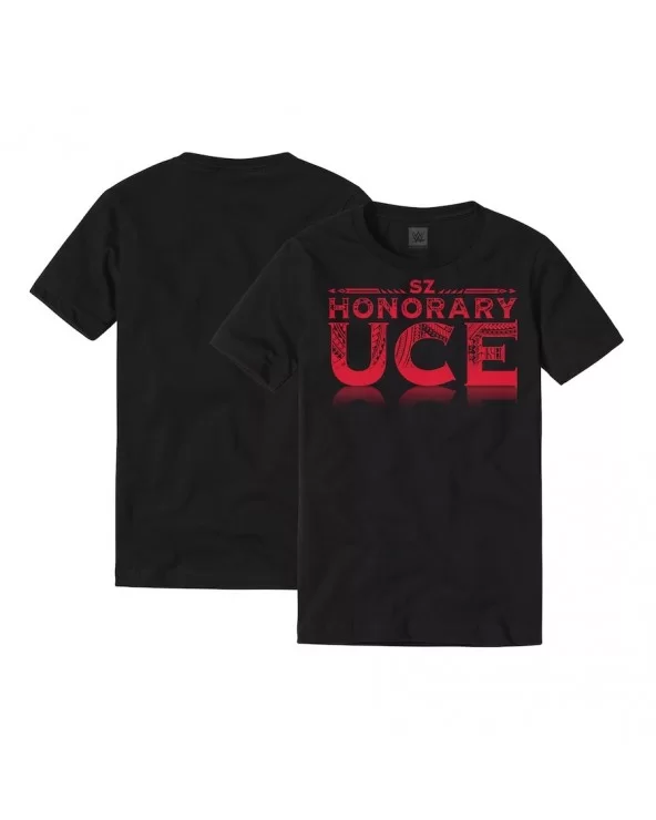 Men's Black Sami Zayn Honorary Uce T-Shirt $6.88 T-Shirts