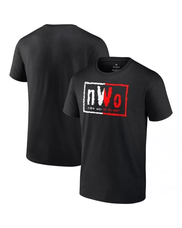Men's Fanatics Branded Black nWo Split Logo T-Shirt $12.00 T-Shirts
