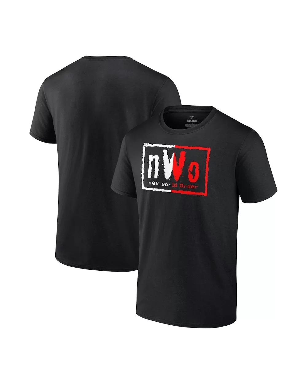 Men's Fanatics Branded Black nWo Split Logo T-Shirt $12.00 T-Shirts