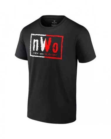 Men's Fanatics Branded Black nWo Split Logo T-Shirt $12.00 T-Shirts