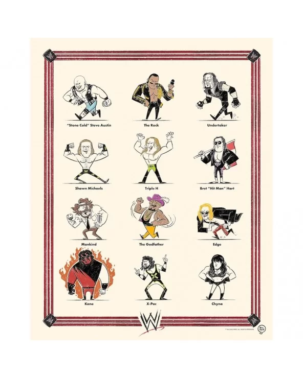 WWE Unsigned 16" x 20" Attitude Era Bill Main Photograph $6.00 Collectibles