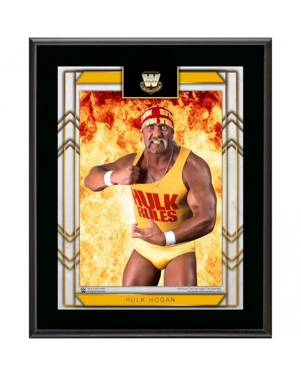 Hulk Hogan 10.5" x 13" Sublimated Plaque $11.76 Home & Office