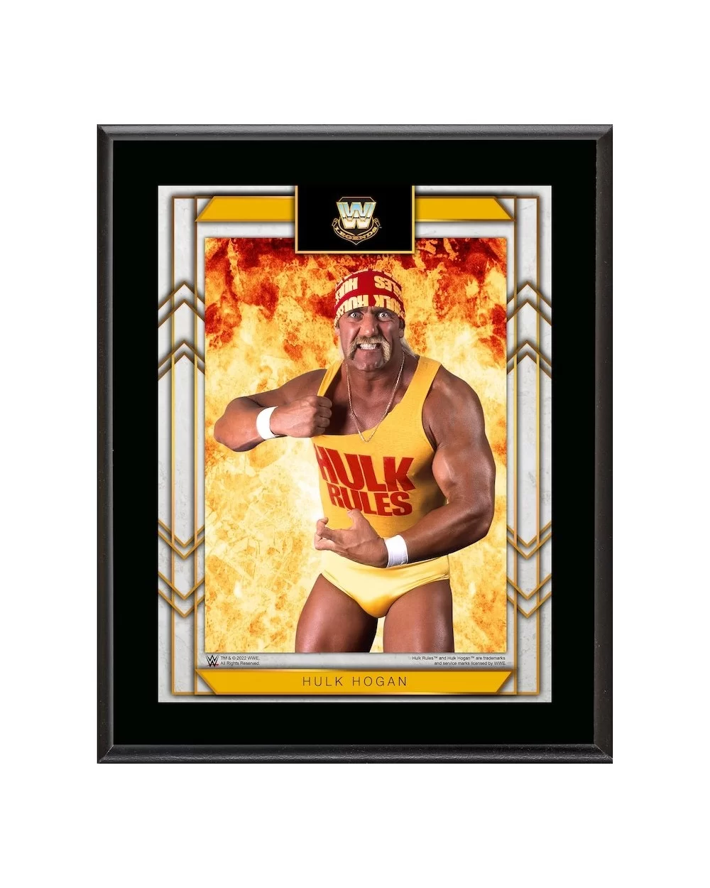 Hulk Hogan 10.5" x 13" Sublimated Plaque $11.76 Home & Office