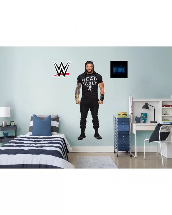 Fathead Roman Reigns Head of the Table Three-Piece Removable Wall Decal Set $42.32 Home & Office