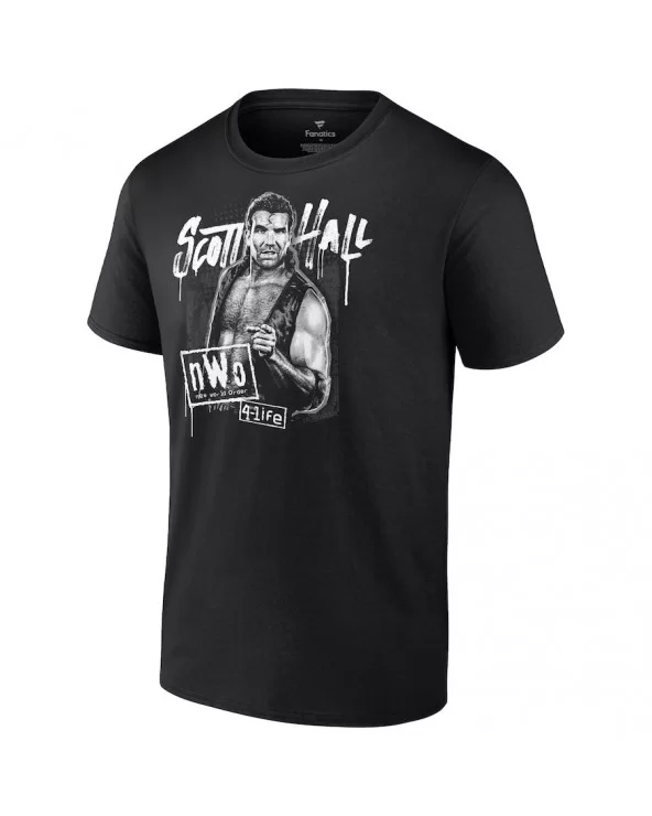 Men's Black Scott Hall nWo T-Shirt $12.00 T-Shirts