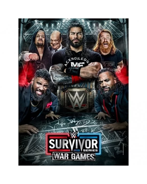WWE 2022 Survivor Series Unsigned 18" x 24" Event Poster Art Photograph $7.44 Collectibles