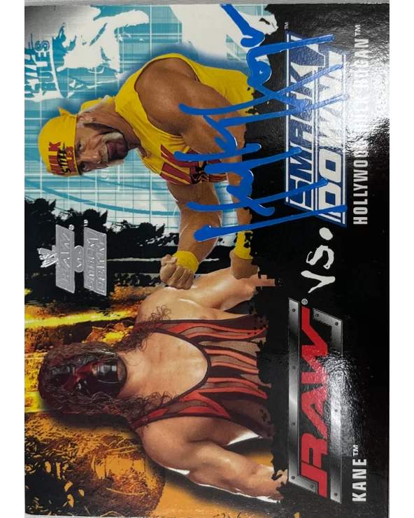 Raw Vs Smack Down Trading Card Signed $52.48 Tranding Cards