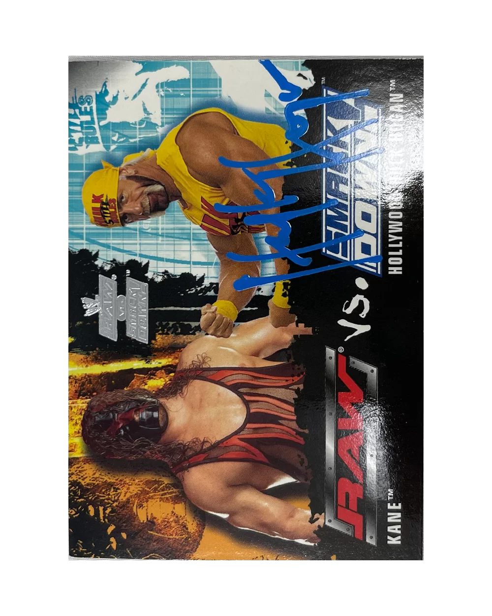 Raw Vs Smack Down Trading Card Signed $52.48 Tranding Cards