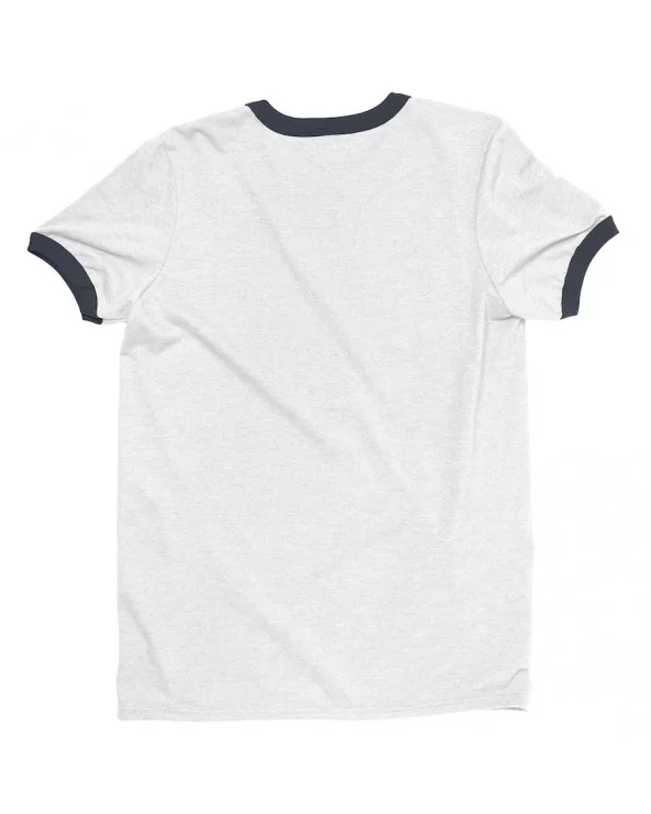 Men's White Bobby Lashley Timeless Ringer T-Shirt $5.37 T-Shirts