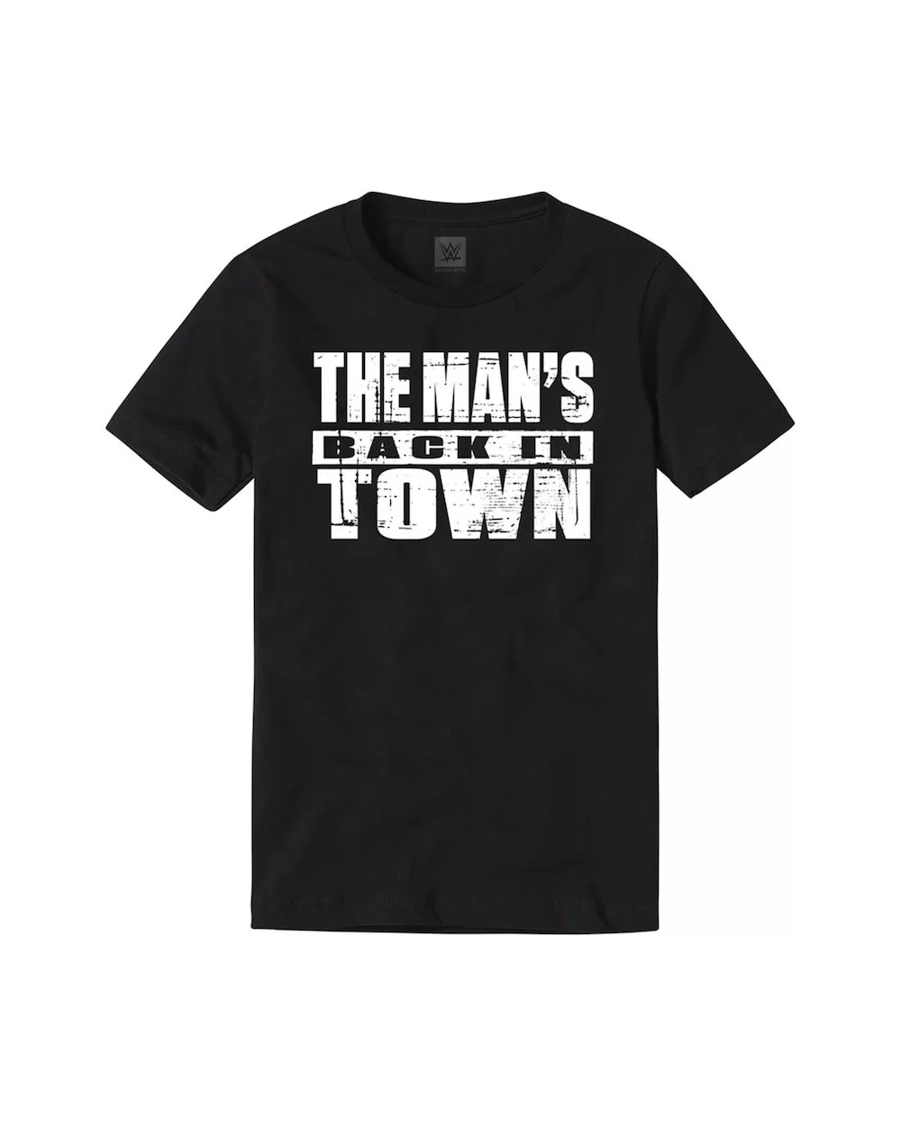 Men's Black Becky Lynch The Man's Back In Town T-Shirt $5.16 T-Shirts