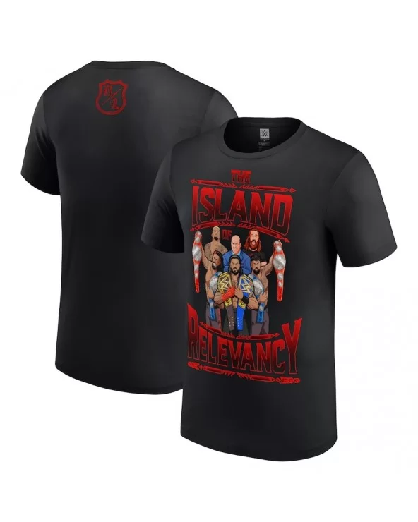 Youth Black The Bloodline Island of Relevancy T-Shirt $6.39 T-Shirts