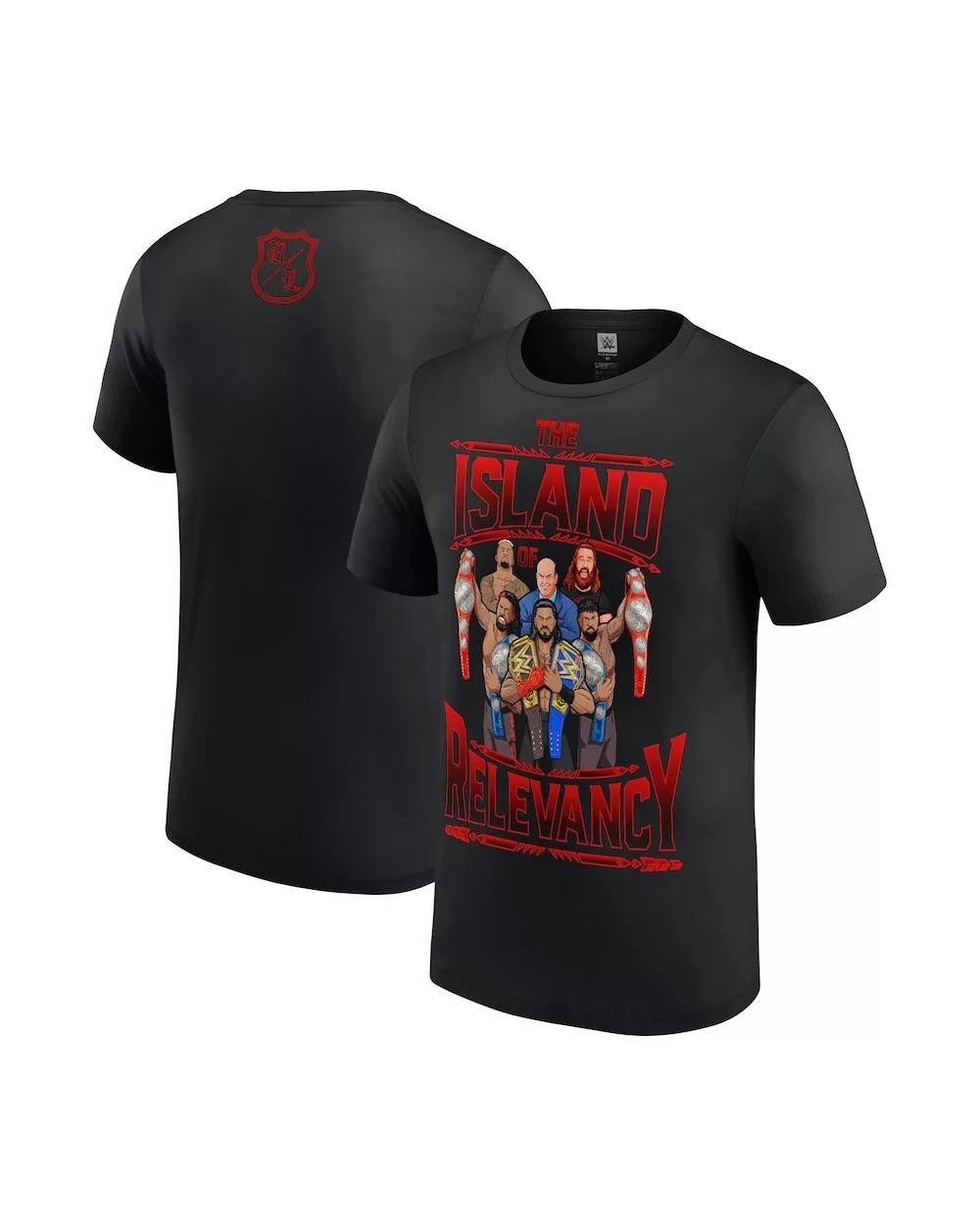 Youth Black The Bloodline Island of Relevancy T-Shirt $6.39 T-Shirts