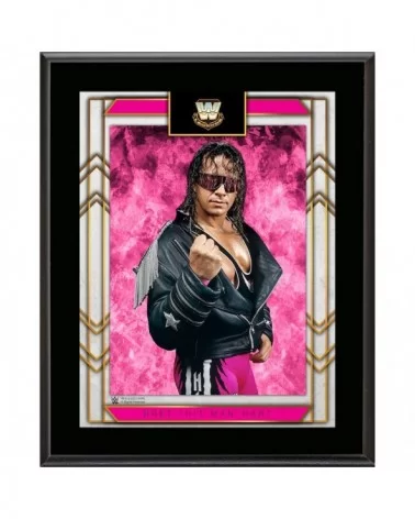 Bret Hart 10.5" x 13" Sublimated Plaque $10.80 Collectibles