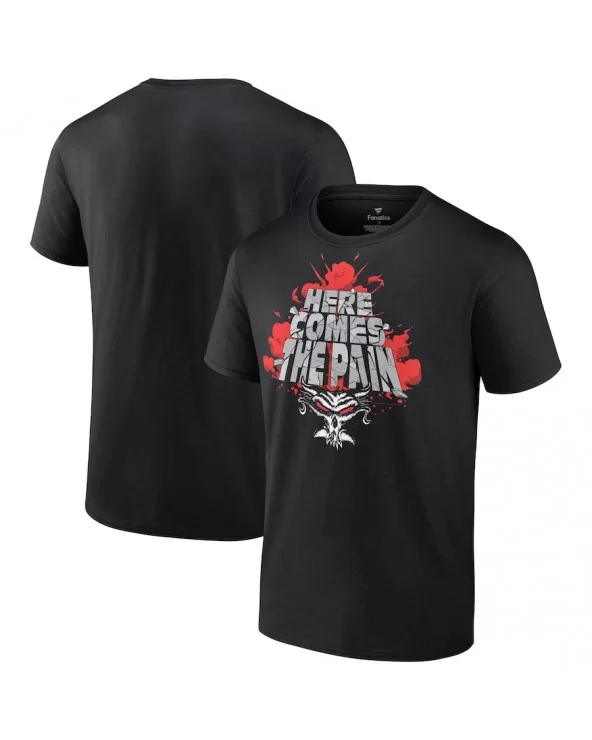 Men's Fanatics Branded Black Brock Lesnar Here Comes The Pain T-Shirt $8.16 T-Shirts