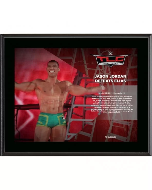 Jason Jordan 10.5" x 13" 2017 TLC Sublimated Plaque $10.32 Collectibles