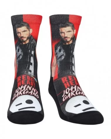 Unisex Rock Em Socks Johnny Gargano Stare Down Crew Socks $6.00 Apparel