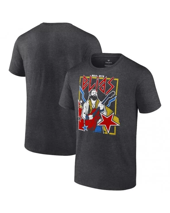 Men's Fanatics Branded Charcoal Elias Walk With Elias T-Shirt $7.20 T-Shirts