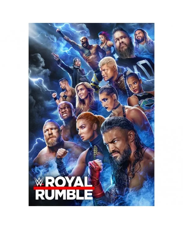 2023 Royal Rumble 17" x 24" Key Art Photograph $7.92 Collectibles