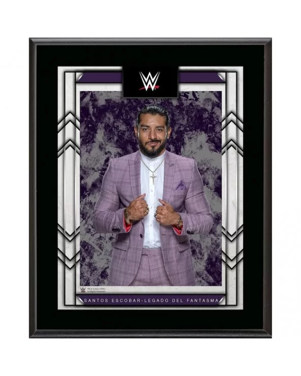 Santos Escobar WWE Framed 10.5" x 13" Sublimated Plaque $11.28 Collectibles