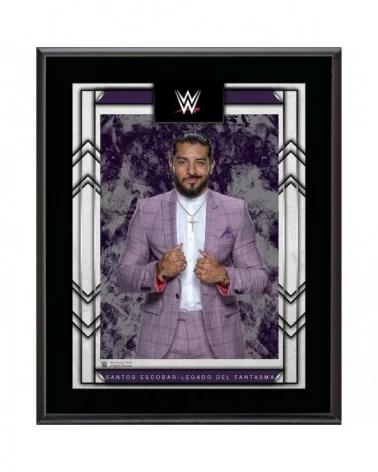 Santos Escobar WWE Framed 10.5" x 13" Sublimated Plaque $11.28 Collectibles